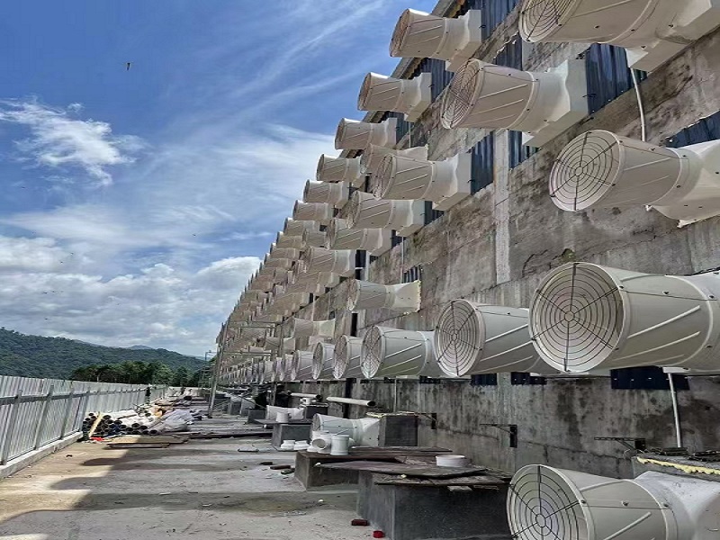 Toepassing van JIENUO Afzuigventilator